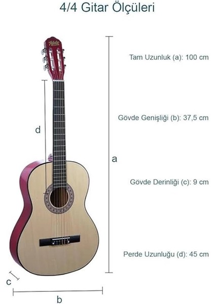 CG-390NT-XBAG Klasik Gitar 4/4 Sap Ayarlı Kesik Kasa (Çanta Tuner Askı Capo Metod Pena) modelleri