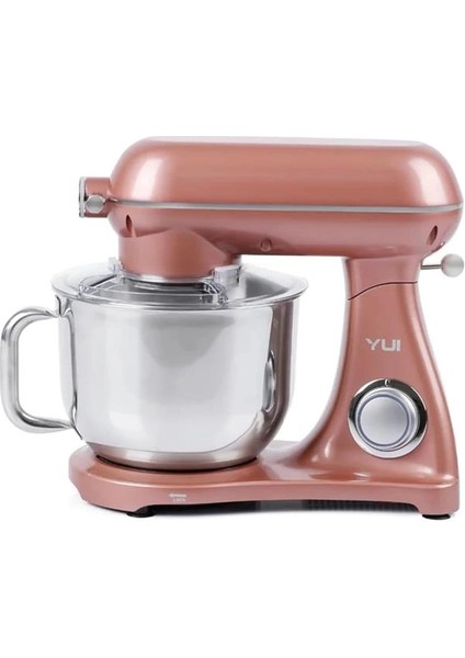 Yui M122 1800 W 6 Litre Alüminyum Döküm Hamur Makinesi Stand Mikser Rose Gold