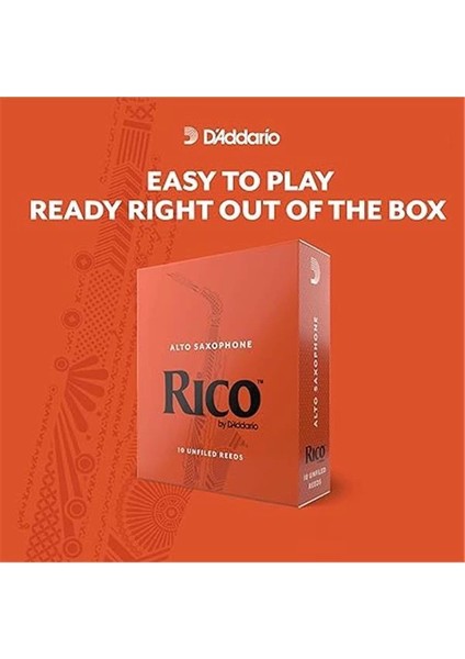 D'addario Rıco Tenor Saksafon Yaprakları