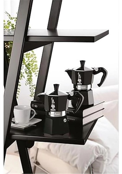 - Moka Express Siyah: 3 Cups Ocak Üstü Espresso Pişirici - 130ML - Alüminyum Gövde - indirimleri