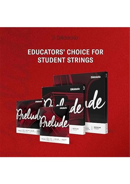 D'addario J1011 3/4m Cello Tek Tel, Prelude, A-La, 3/4 Scale, Medium Te