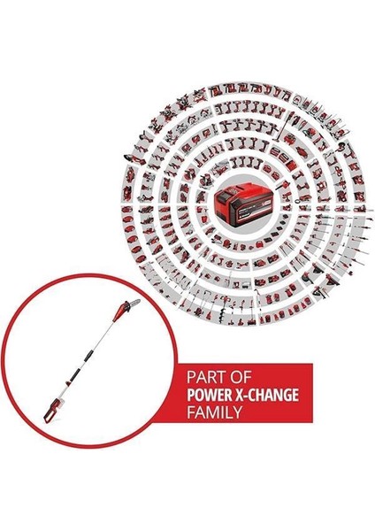 Akülü Yüksek Dal Budama Gc-Lc 18/20 Li T-Solo Power X-Change (Li-Ion, 18 V, 20 cm Kılavuz fiyatları