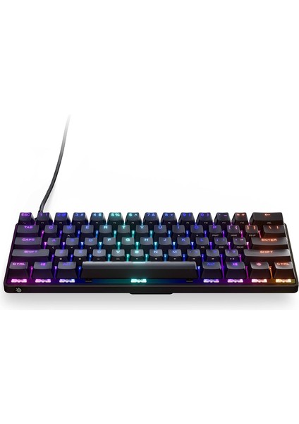 Apex 9 Mini – Mekanik Oyun Klavyesi – Optik Anahtarlar – 2 Noktalı Çalışma – Kompakt Esp