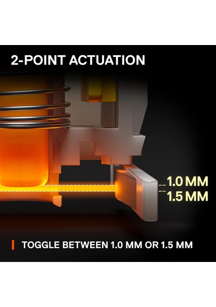 Apex 9 Mini – Mekanik Oyun Klavyesi – Optik Anahtarlar – 2 Noktalı Çalışma – Kompakt Esp indirimleri