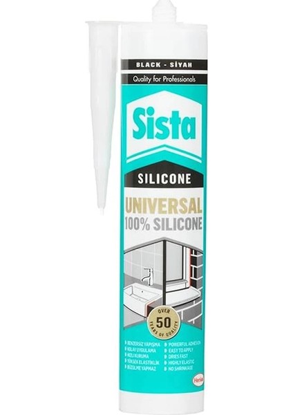 Universal Silikon Siyah 310 ml
