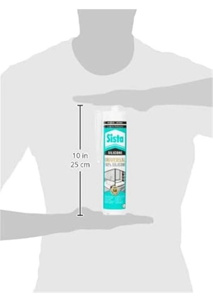 Universal Silikon Siyah 310 ml fırsatları