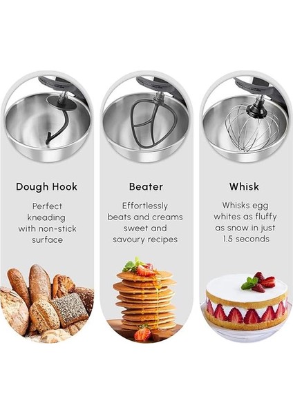 Mastermaid Chef Pro Çift Kollu Mutfak Şefi 1500 W Space Gray indirimleri