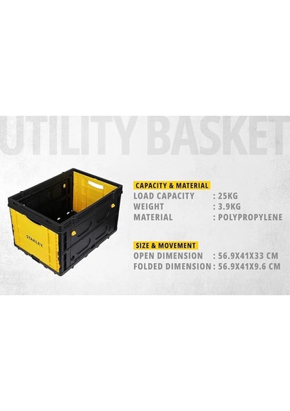 FB533 25KG Katlanır Çok Amaçlı Taşıma Sepeti modelleri