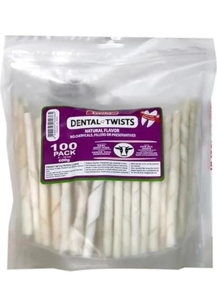 Dental Twists - Köpek Sütlü Burgu Çubuk - 100'LÜ Mega Paket fiyatları