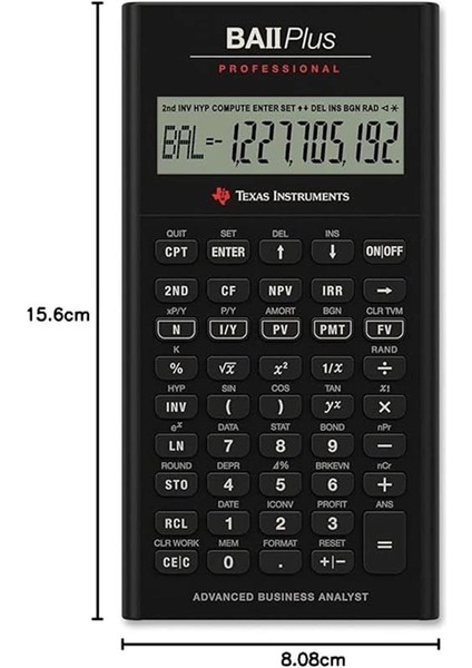Ba Iı Plus Professional Finansal Hesap Makinesi indirimleri