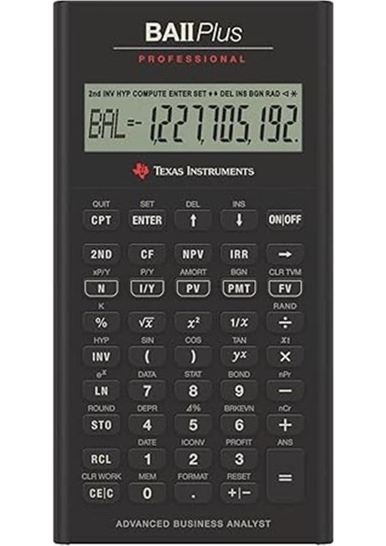 Ba Iı Plus Professional Finansal Hesap Makinesi