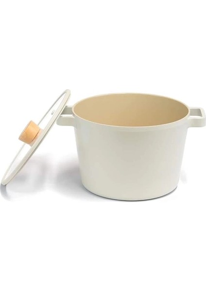 Fika Tencere Bej 22 cm