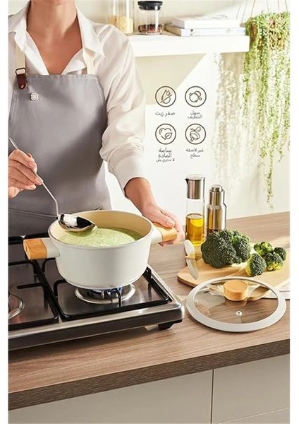 Swıss Crystal 20 cm Derin Tencere