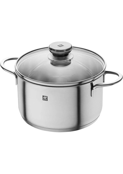 Zwilling Nova 18/10 Paslanmaz Çelik, 5 Parça Gri Tencere Seti indirimleri