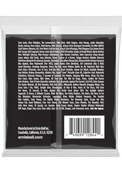 Süper Slinky Paslanmaz Çelik Elektrik Bas Telleri, Ölçü 45-100 modelleri