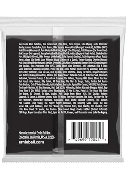 Süper Slinky Paslanmaz Çelik Elektrik Bas Telleri, Ölçü 45-100