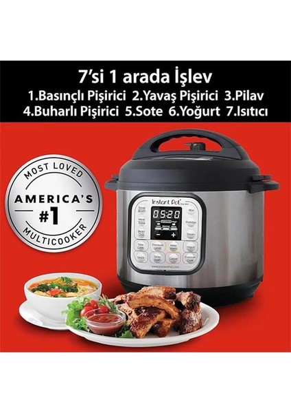 Akıllı Pişirici, 3 Litre Kapasite, Elektrikli Düdüklü, Yavaş Pişirme, Pilav Pişirme fiyatları