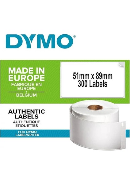 S0929100, Lw Randevu/isim Yaka Kart Etiketi, (51X89 Mm) 300 Etiket/padet