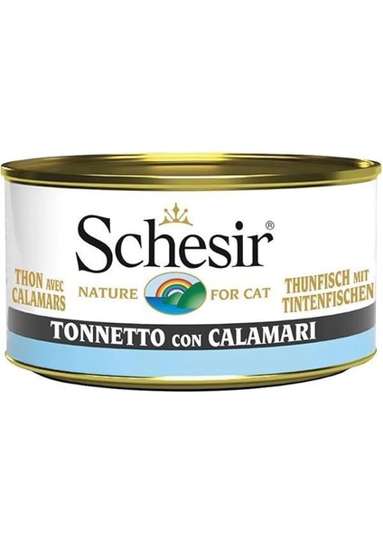 Yetişkin Kedi Konservesi 85 gr Ton Balıklı + Kalamar