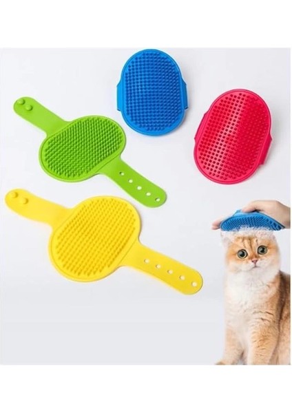 Silikon Evcil Hayvan Tüy Toplama ve Yıkama Fırçası, Pratik ve Dayanıklı fırsatları