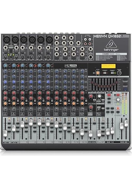 QX1832USB 18 Kanal Efektli Mikser