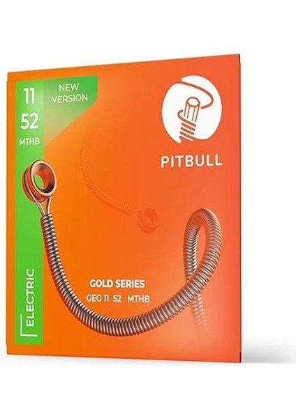 Gold Seri Elektro Gitar Teli Set (11-52 Medium Top Heavy Bottom, Tekli Set)