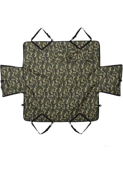 Araç / Oto Içi Arka Koltuk Köpek Örtüsü- Kamuflaj Desenli modelleri