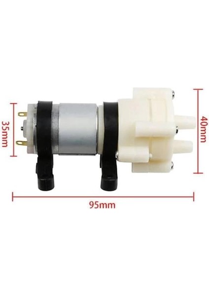 R385 DC6-12V Mini Akvaryum Su Pompası