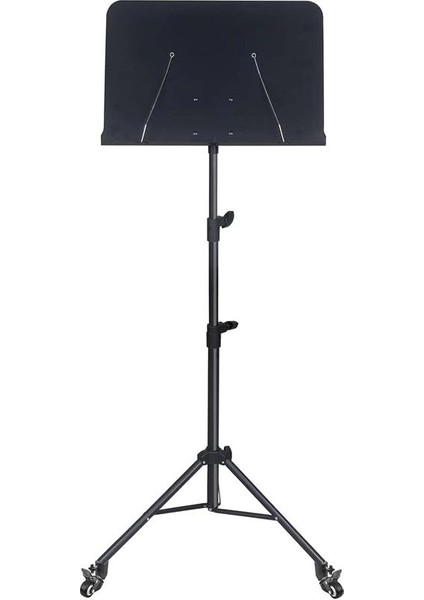 Tekerlekli Nota Sehpası Taşınabilir Çift Klips Tutuculu Taşıması ve Kullanımı Kolay Boyu fiyatları