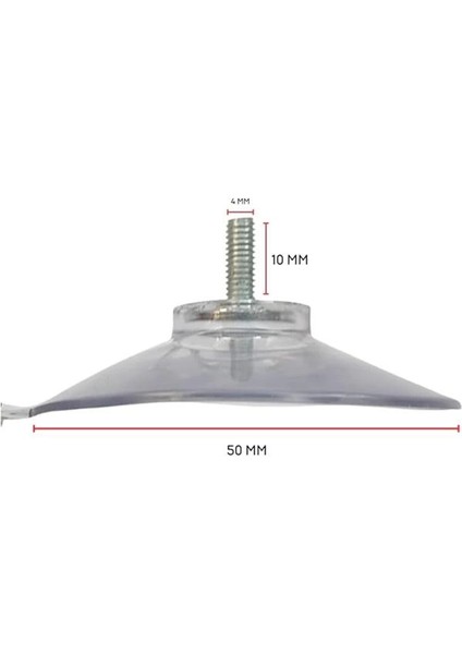 Yapışkan Vakum Vantuz Seti 6 Adet (Vidalı) modelleri