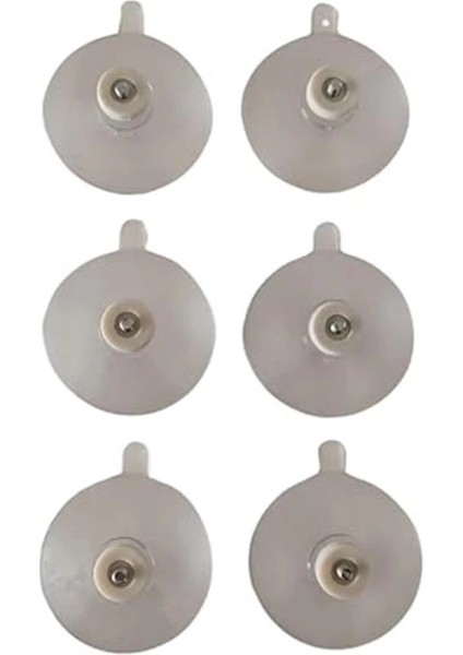 Yapışkan Vakum Vantuz Seti 6 Adet (Vidalı) fırsatları