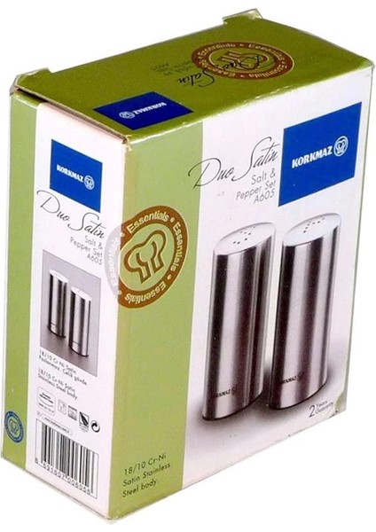 A605 Duo Tuzluk Biberlik Seti Satin modelleri