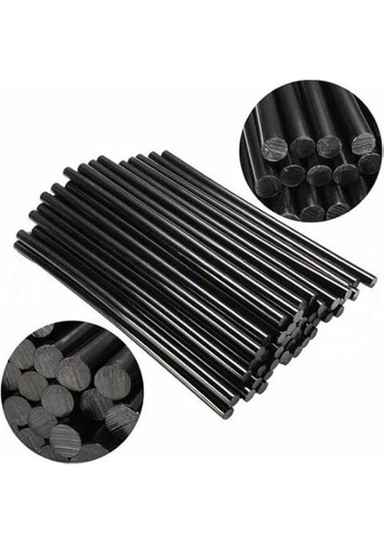 Siyah Sıcak Silikon Çubuğu 11MM – 1kg (48 Adet) Çubuk Silikon modelleri