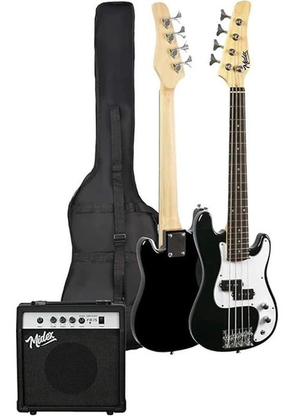 CBG-380BK 38 Inç 7/8 Ebat 10-14 Yaş Arası Genç ve Çocuk Için Amfili Bas Gitar Seti fiyatları