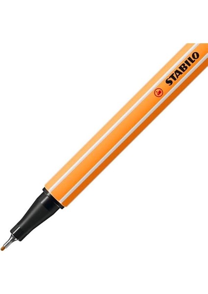 Point 88 - Ince Keçe Uçlu Kalem - Zebrui Çanta - 20 Adet - Çeşitli Renkler modelleri