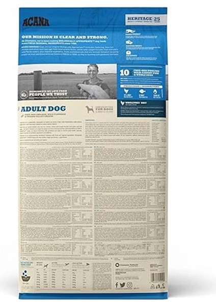 Heritage Adult Yetişkin Köpek Maması 17 kg