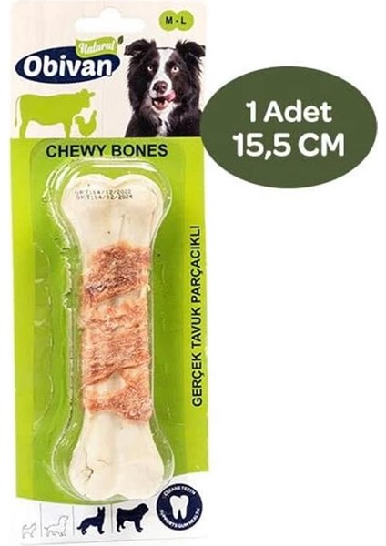 Tavuklu Köpek Diş Bakım Kemiği M (1 Adet) fiyatları