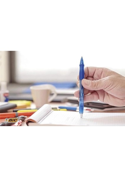 Gel-Ocity Original Jel Kalem, Mavi Jel Kalem 12'li Kutu, 0.7 Mm. Çizgi Genişliği , Yumuşak ve