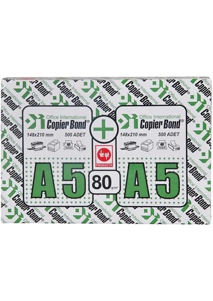 Copier Bond A5 Fotokopi Kağıdı 1000 Yaprak fiyatları