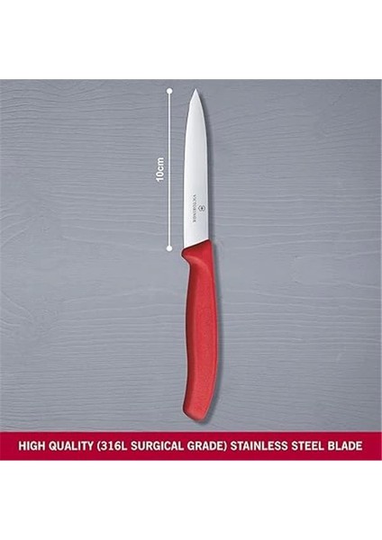 6.7701 Swissclassic 10CM Soyma Bıçağı, Classic