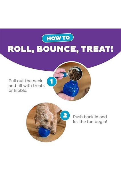 Planet Dog Orbee-Tuff Lil' Snoop - Köpekler Için Interaktif Oyuncak - Atıştırmalık fırsatları