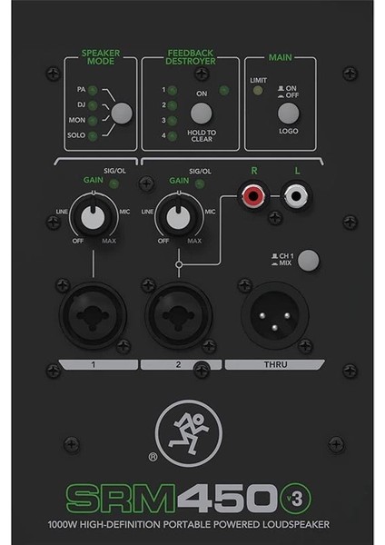 SRM450V3 12 Inc 1000W Srm Serisi Aktif Hoparlör indirimleri
