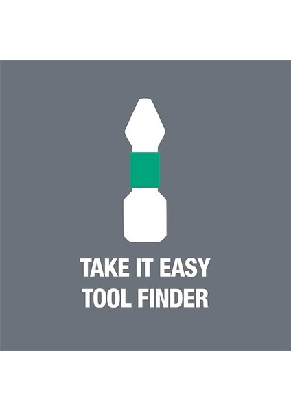 05056402001 851/1 Bdc Ph 2 x 25 mm Diamond Phillips Bits Uç