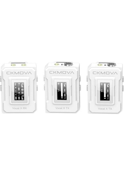Vocal x V2W 2.4 Ghz Dahili Mikrofonlu Telsiz Mikrofon Seti, Beyaz Renk fiyatları