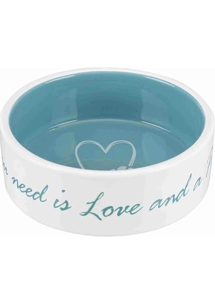 Köpek Seramik Mama Su Kabı 0,30 Lt / 12CM