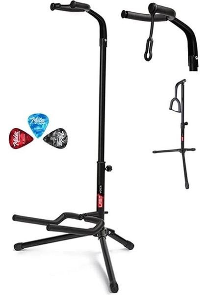 Gtr-01 Enstrüman Gitar Standı Sehpası (Pena Hediye)