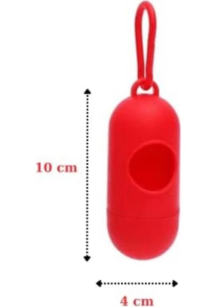 Kedi Köpek Kaka Poşeti Evcil Hayvan Dışkı Kaka Torbası Taşıma Kapsülü ve 12 Rulo (180 Poşet)