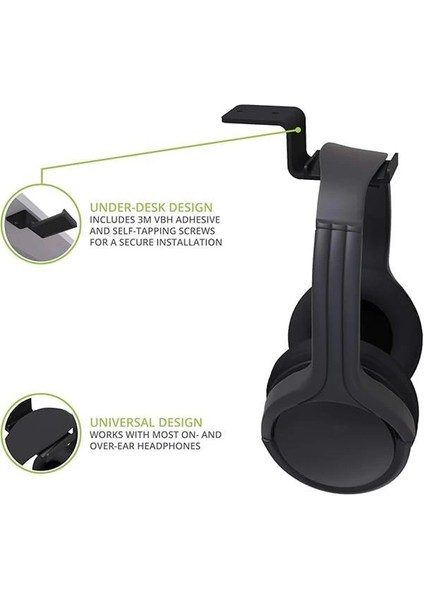 Hh Masa Altı Kulaklık Askısı Siyah fiyatları