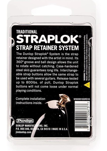 Geleneksel Straplock Seti Nikel modelleri