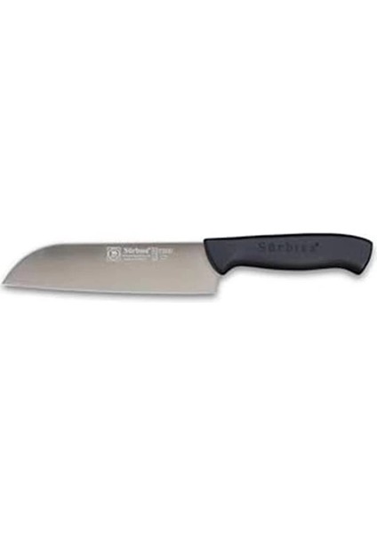 Santoku Şef Bıçağı 61195 (Siyah)
